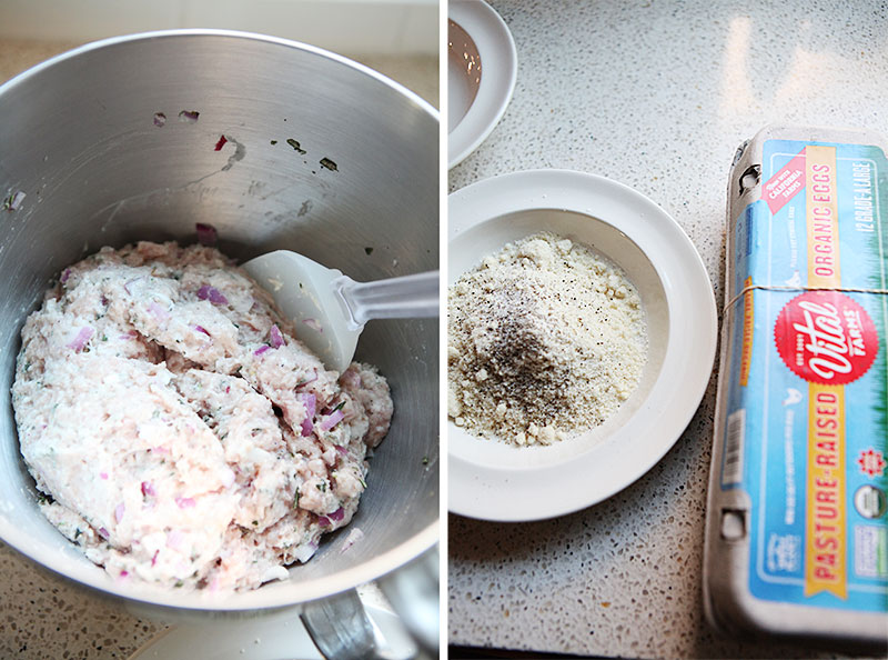 paleo chicken nuggets with rosemary and lemon