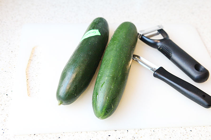 Zucchini noodles zoodles