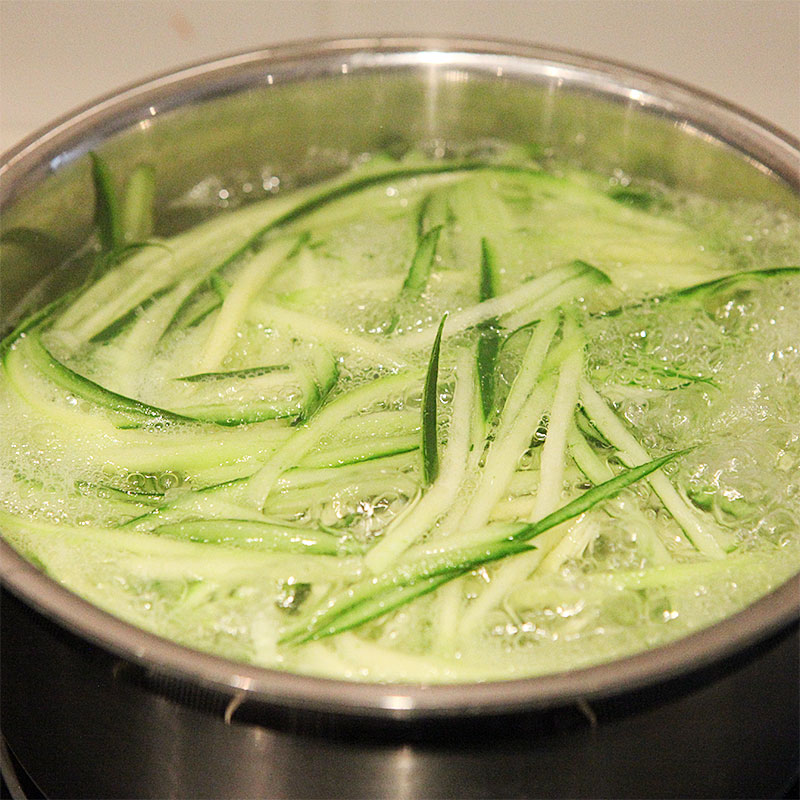 Zucchini noodles zoodles