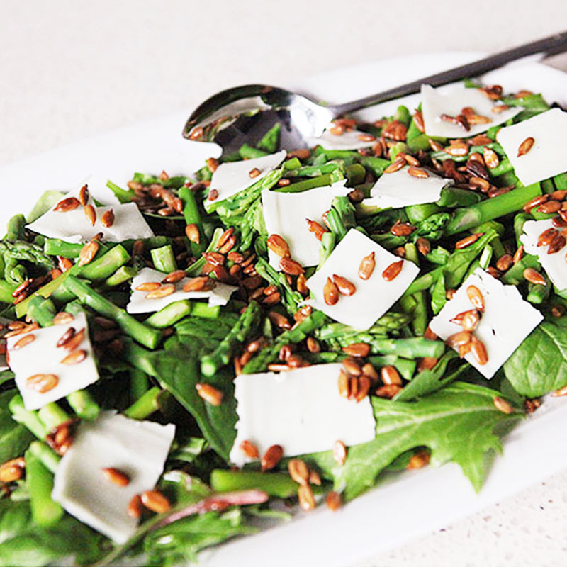 Arugula Asparagus Salad