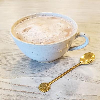 Cacao-latte with coconut creamer - truly sugar free recipe